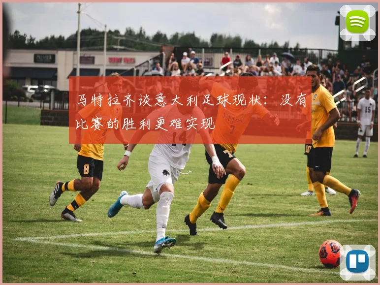 马特拉齐谈意大利足球现状：没有比赛的胜利更难实现